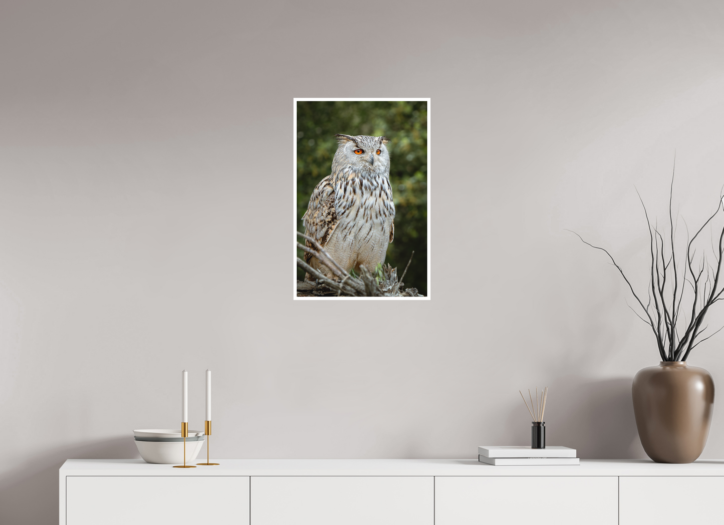 Hibou Grand-duc de Sibérie | belaïa ten’