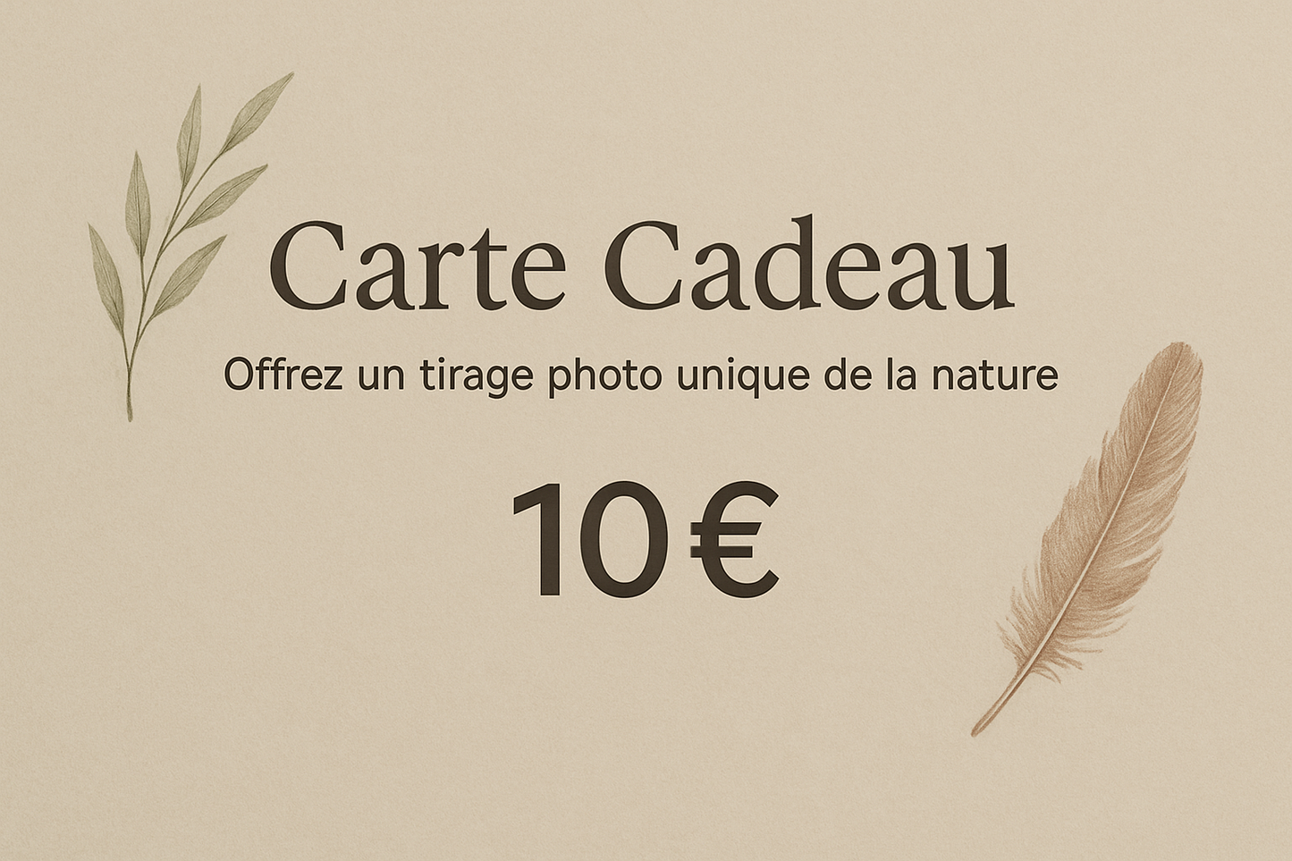 Carte Cadeau