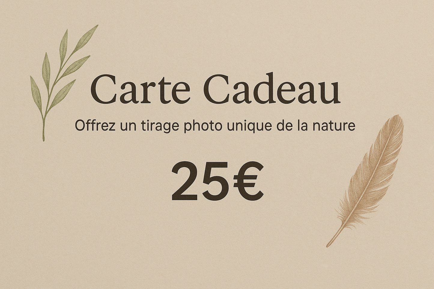 Carte Cadeau