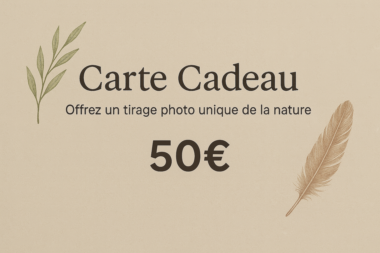 Carte Cadeau