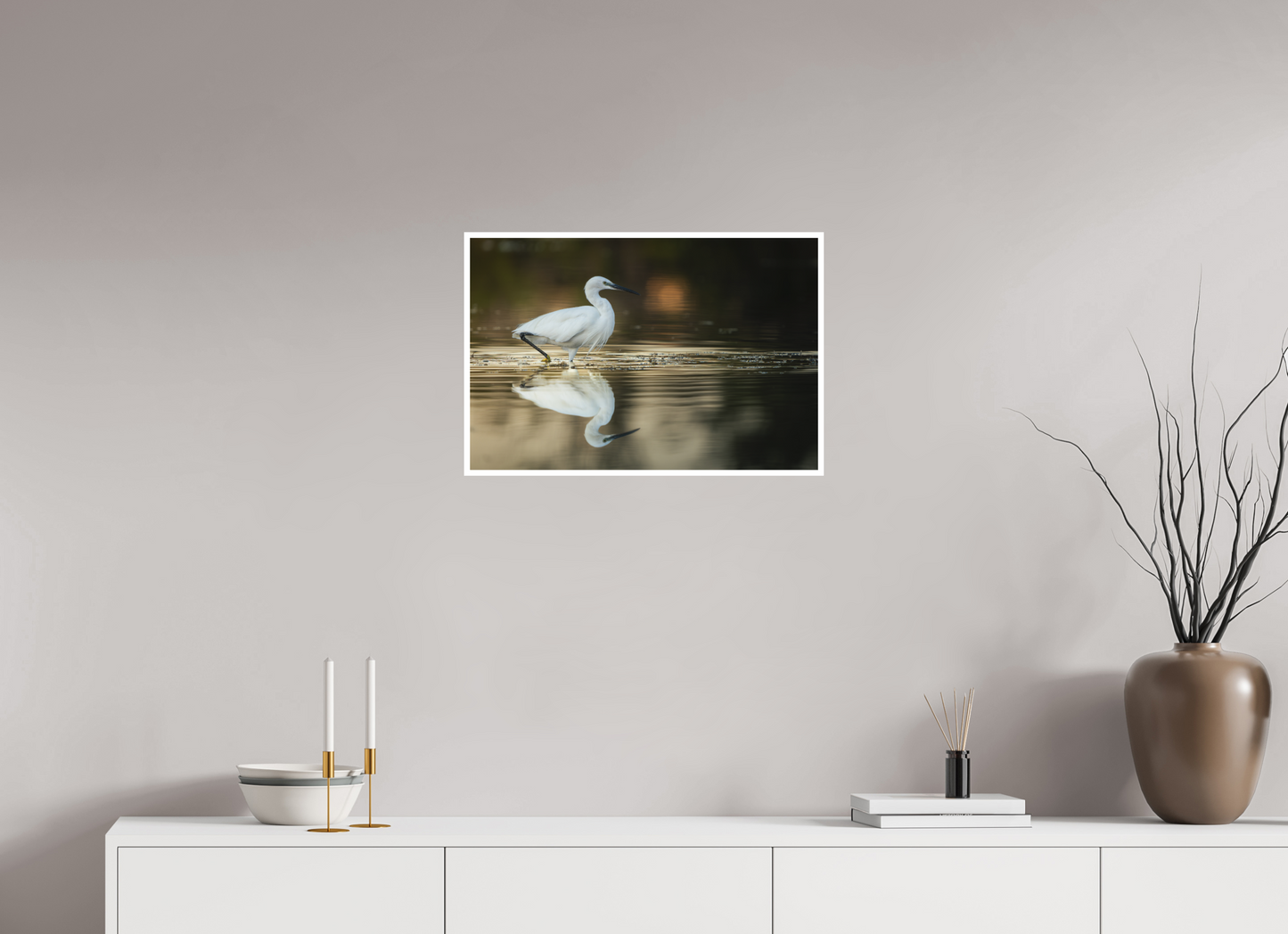 Aigrette Garzette | un reflet parfait