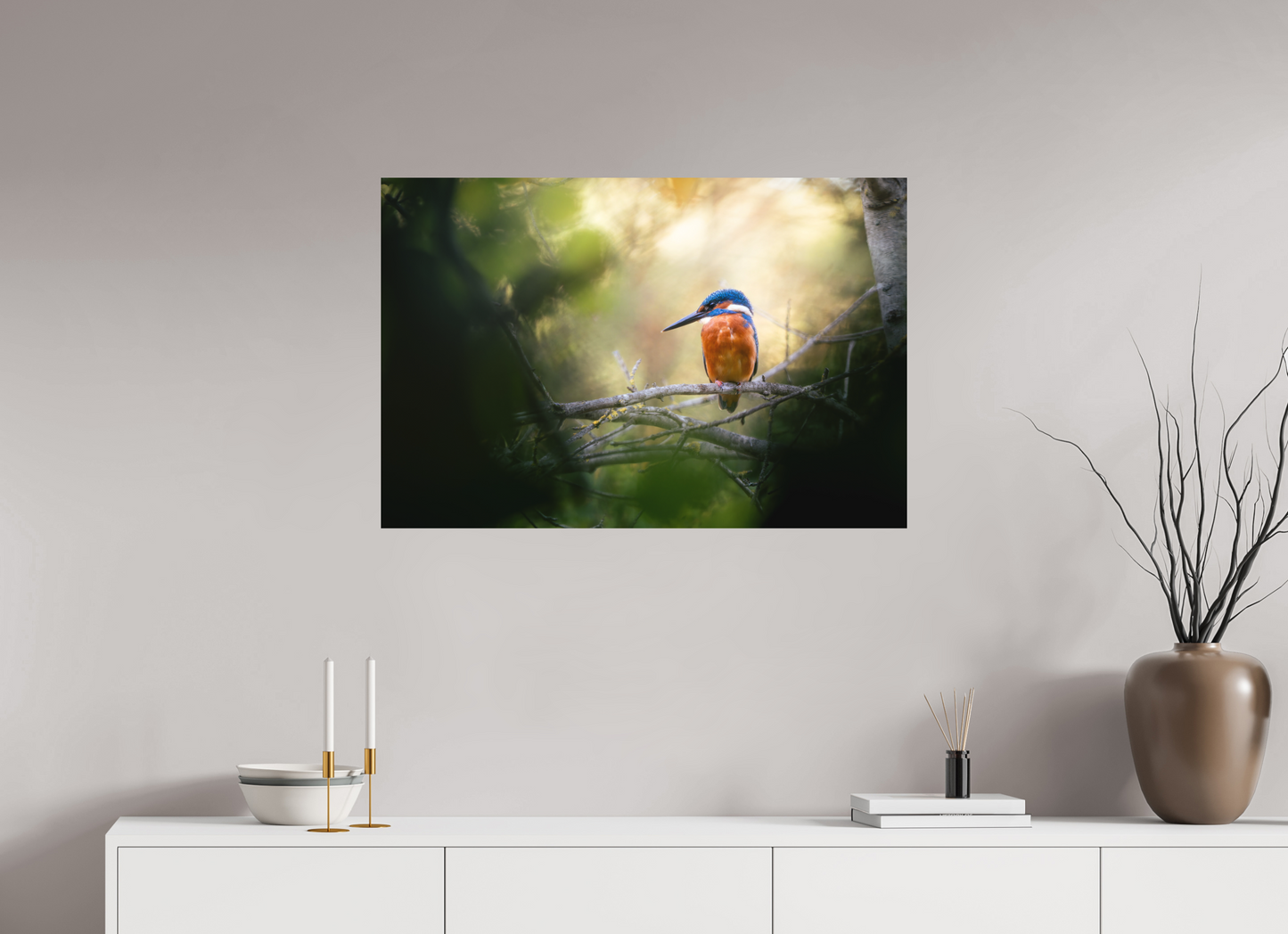 90 x 60 cm, Alu Dibond Intimité Sauvage
