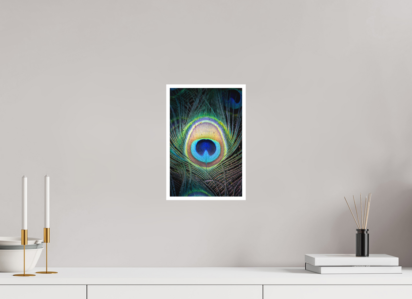 Paon Bleu | l'oeil de l'iridescence
