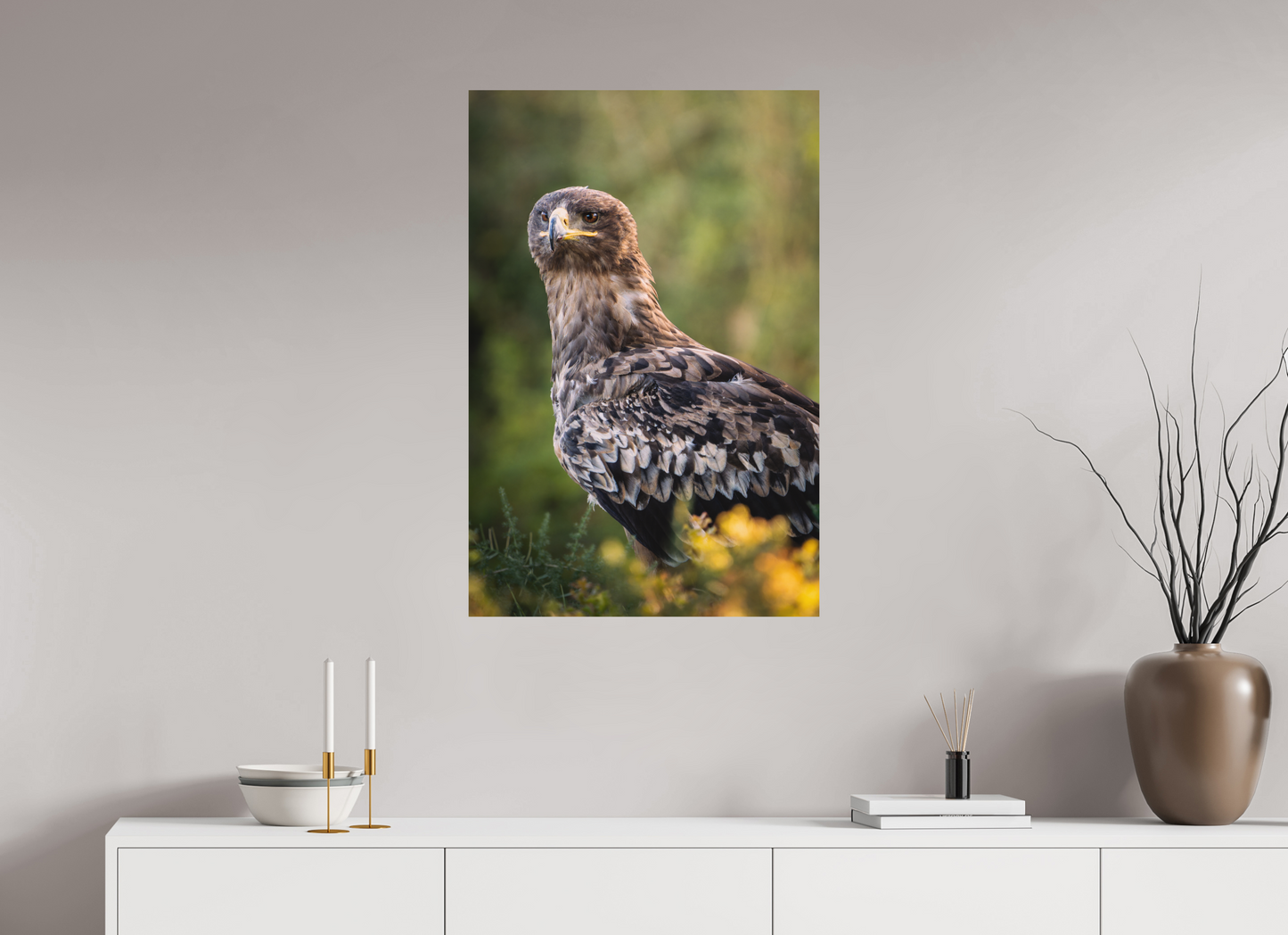 60 x 90 cm, Alu Dibond Roi des Steppes