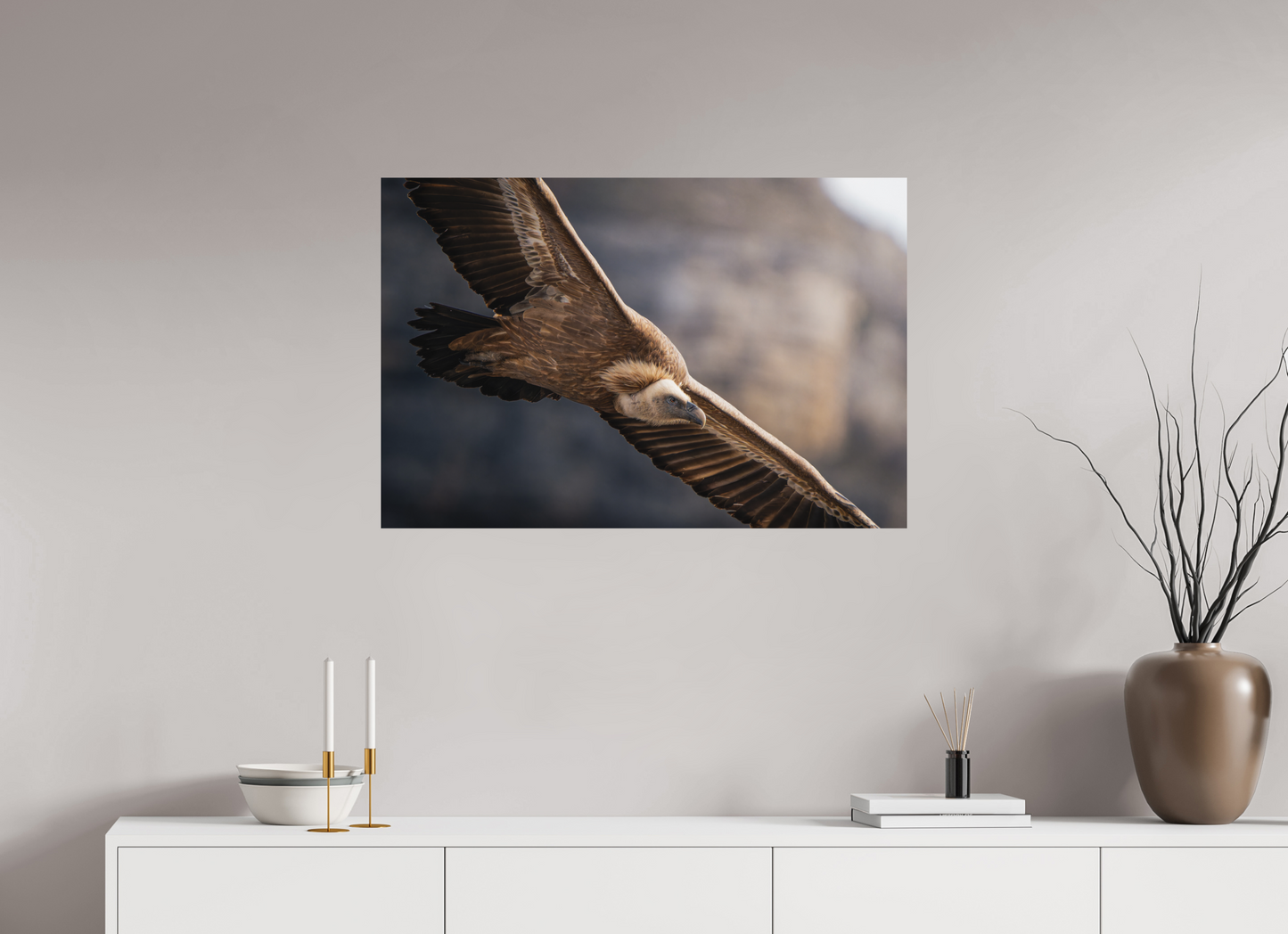 90 x 60 cm, Alu Dibond Altus Rex