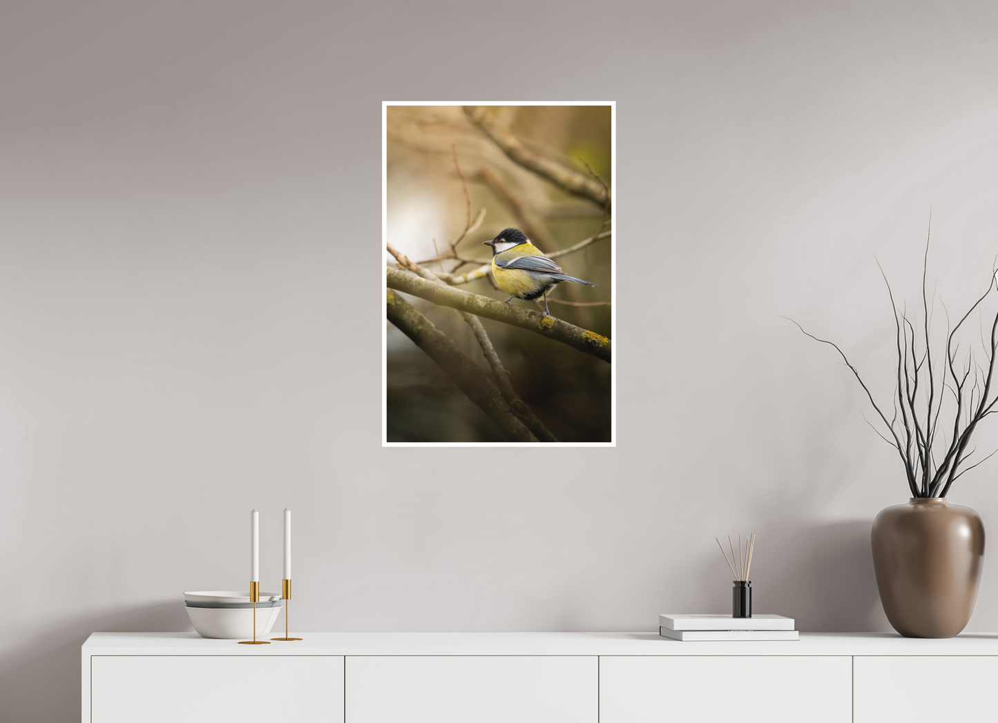 Mésange Charbonnière | le prince de l'automne