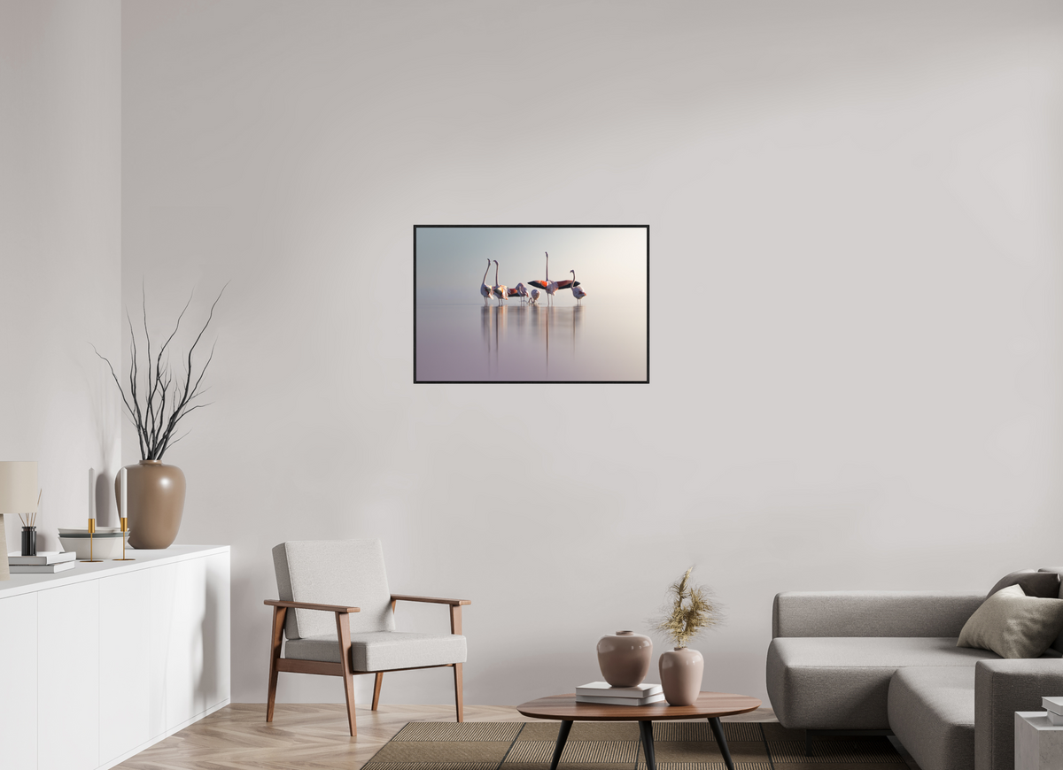 90 x 60 cm, Encadré Brumeux Nuptial