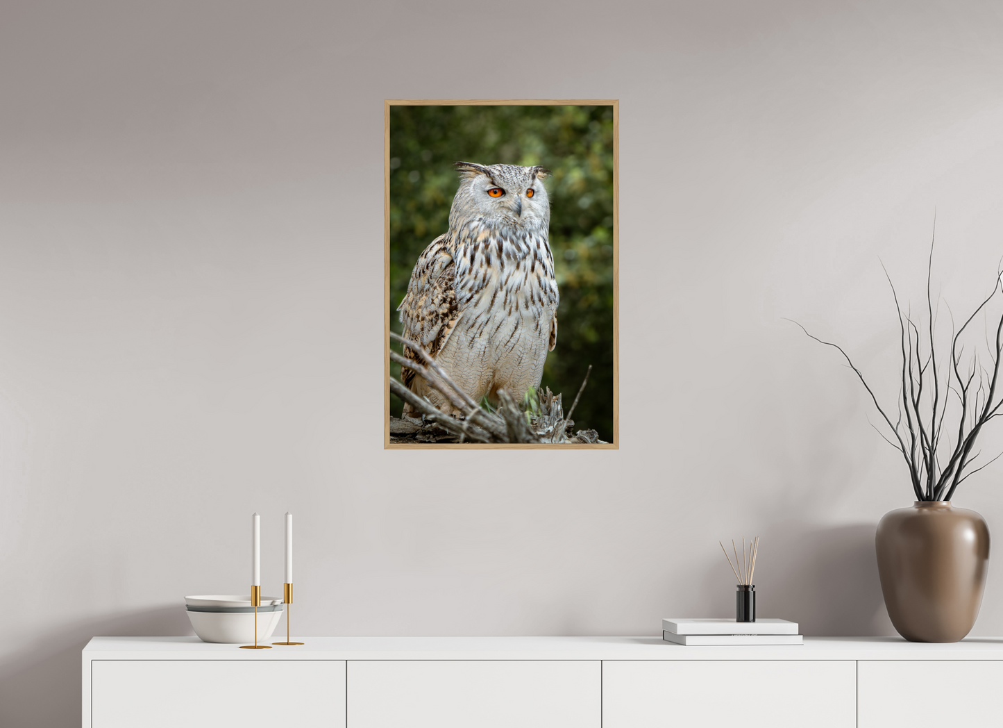 Hibou Grand-duc de Sibérie | belaïa ten’