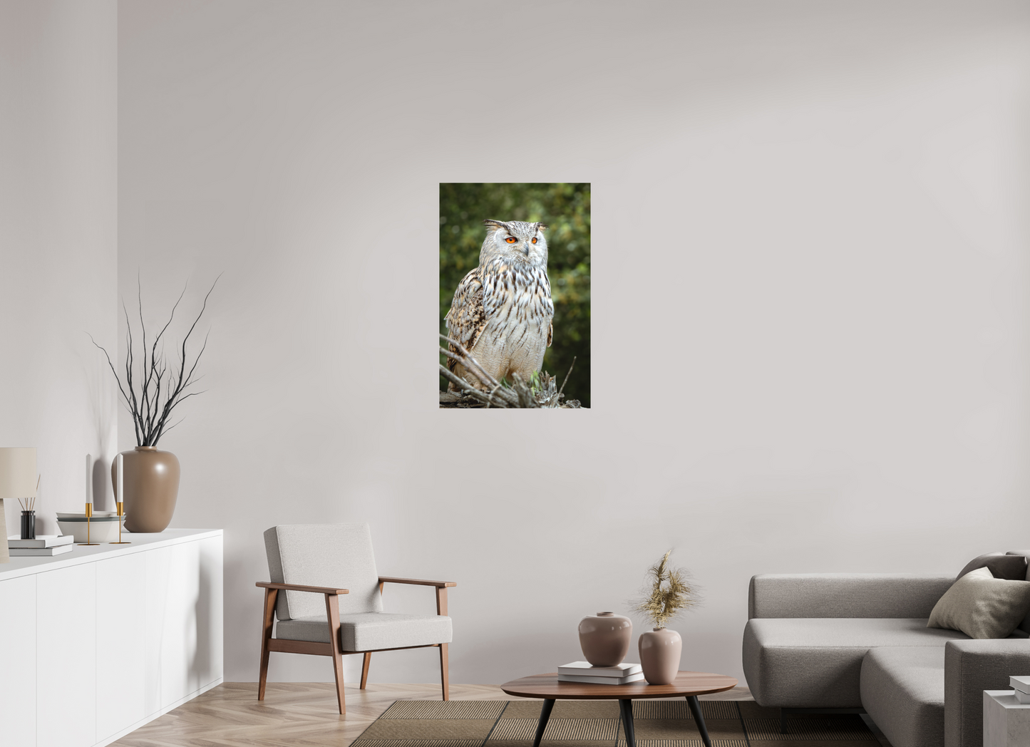 Hibou Grand-duc de Sibérie | belaïa ten’