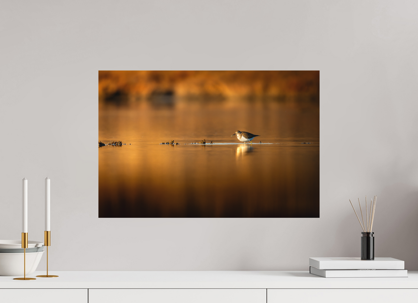 60 x 40 cm, Forex Bord du Silence