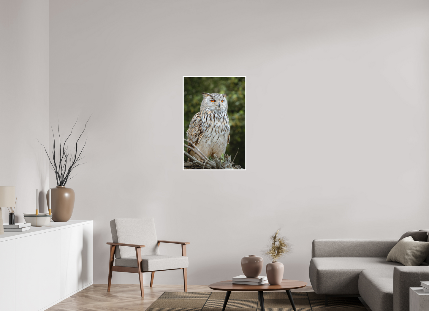 Hibou Grand-duc de Sibérie | belaïa ten’