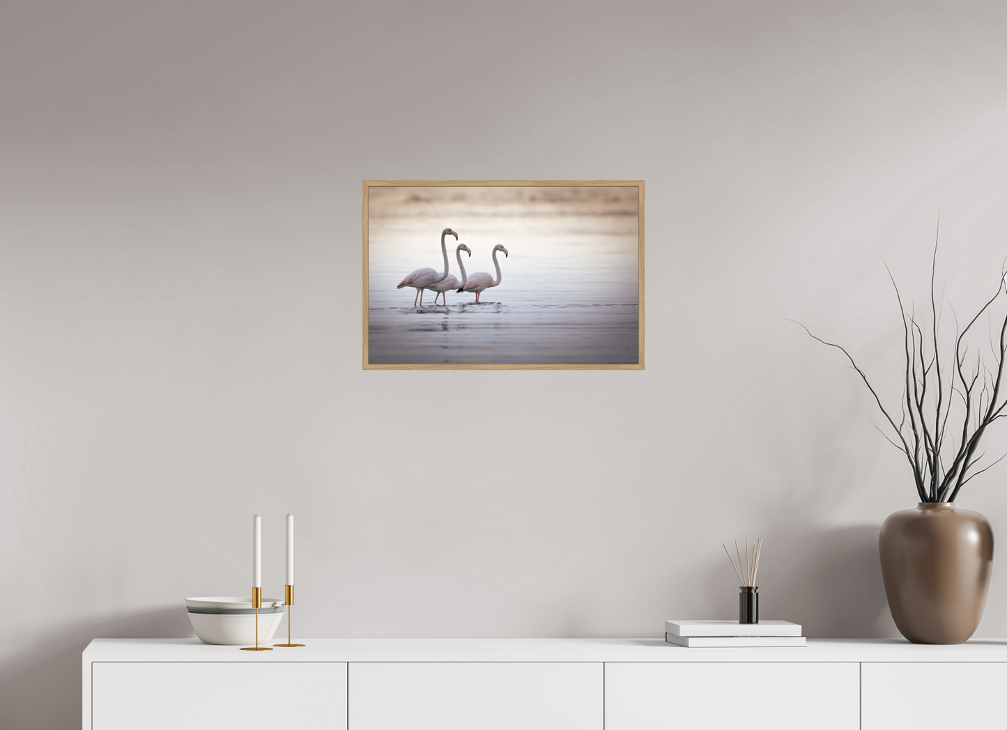 Flamant Rose | le trio juvénile