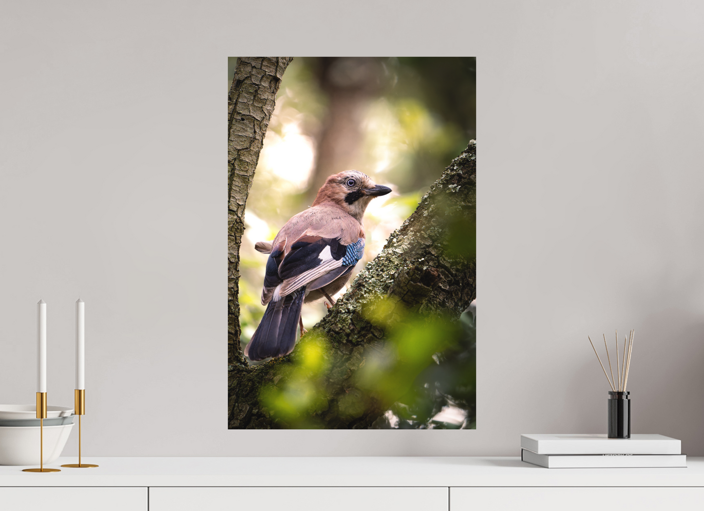 40 x 60 cm, Forex Œil du Chêne