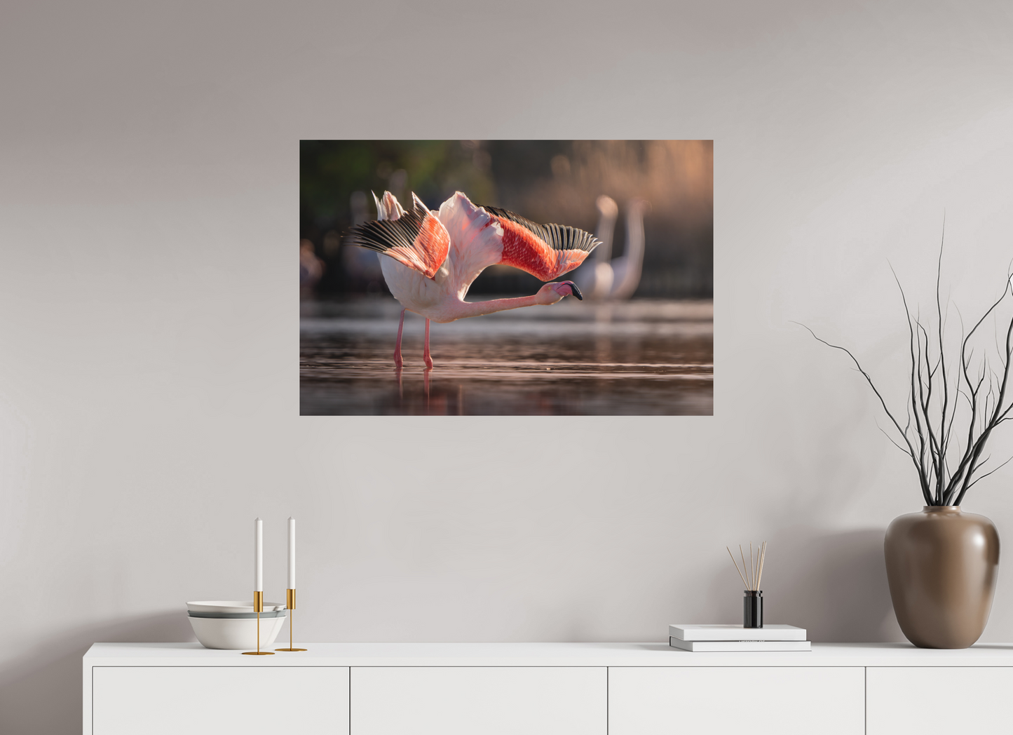 90 x 60 cm, Alu Dibond Instant Camargue