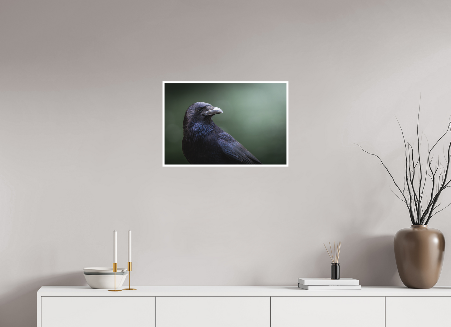 60 x 40 cm, Fine Art Noirceur Froide