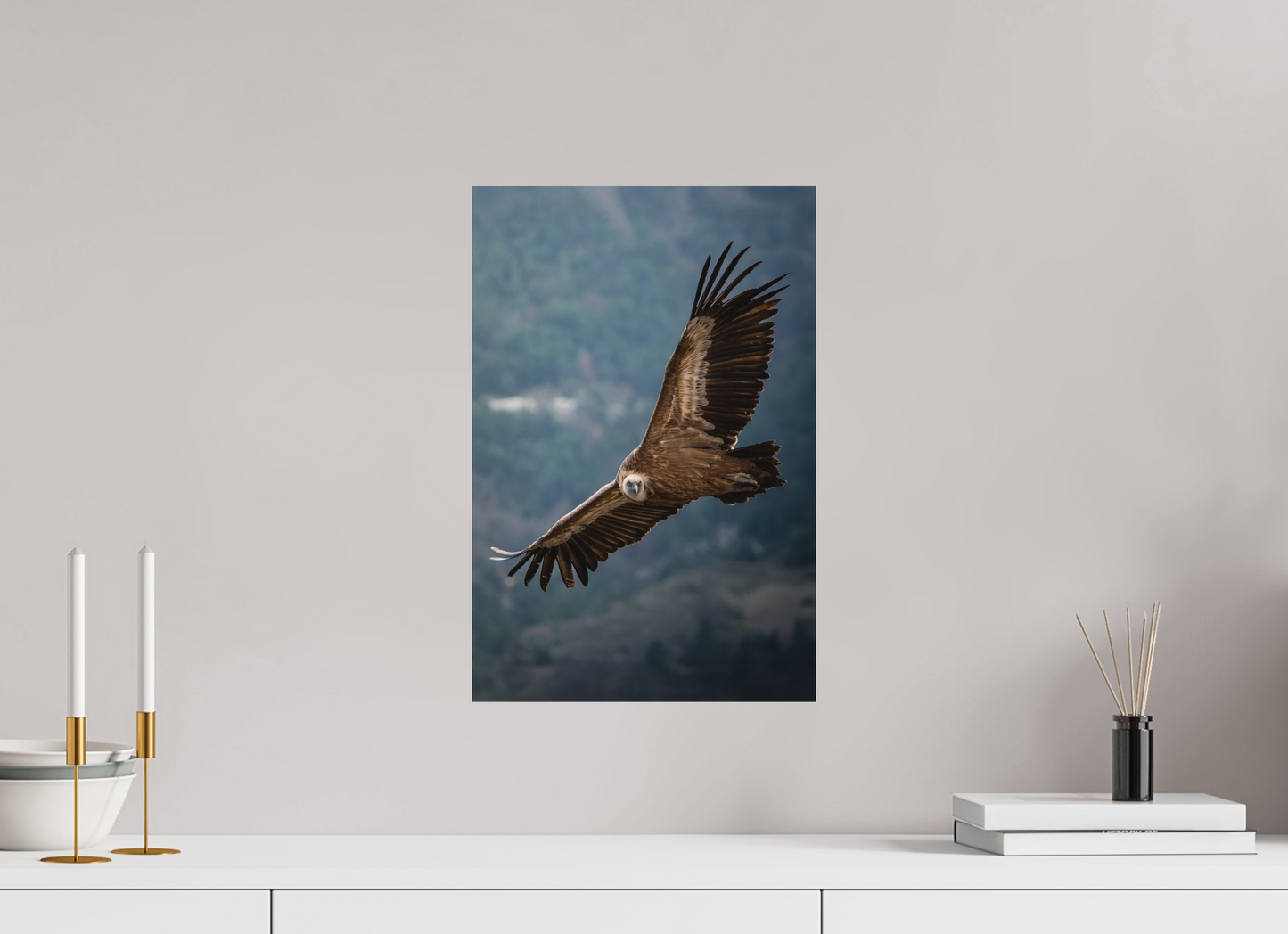 30 x 45 cm, Alu Dibond Envergure du monde