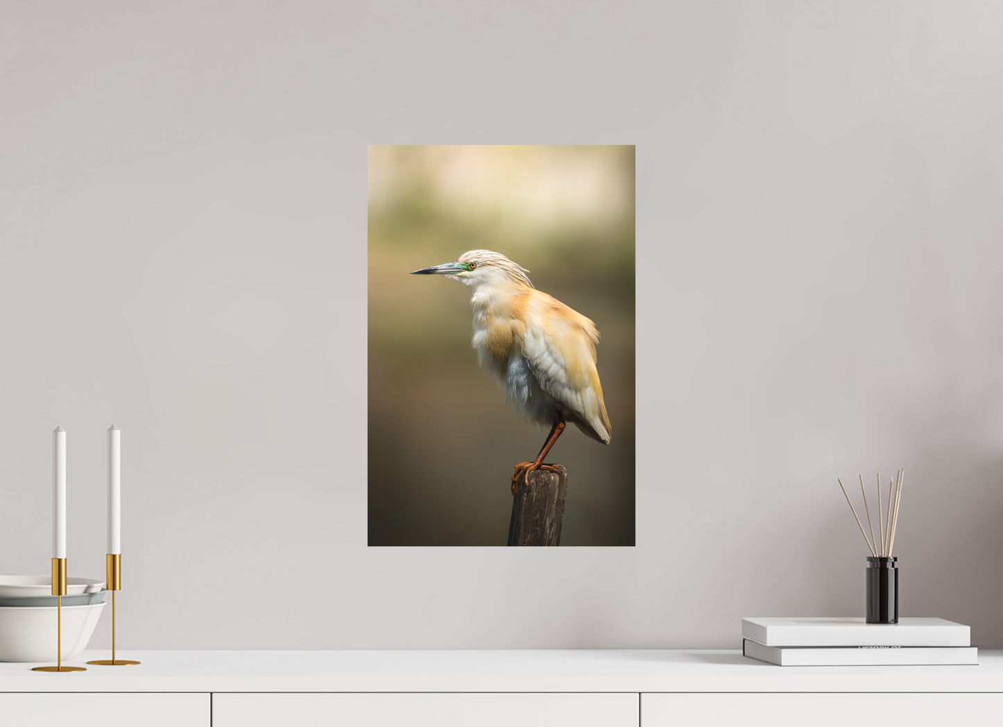 30 x 45 cm, Alu Dibond Éclat d’Ocre
