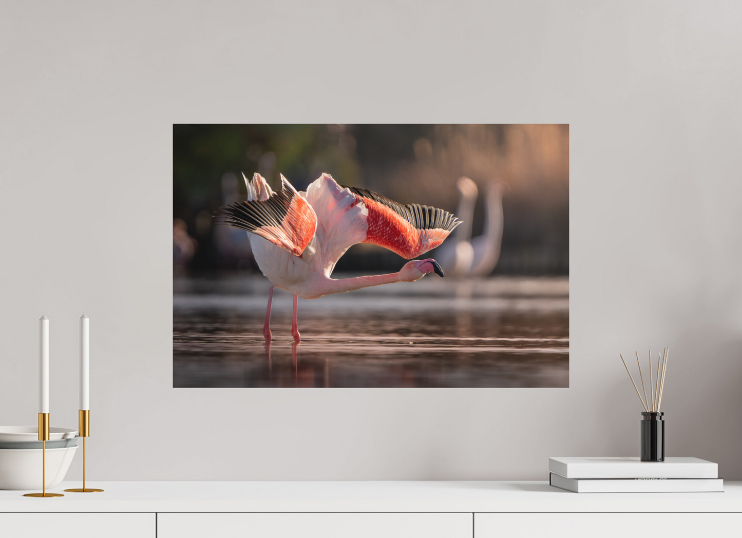 60 x 40 cm, Alu Dibond Instant Camargue