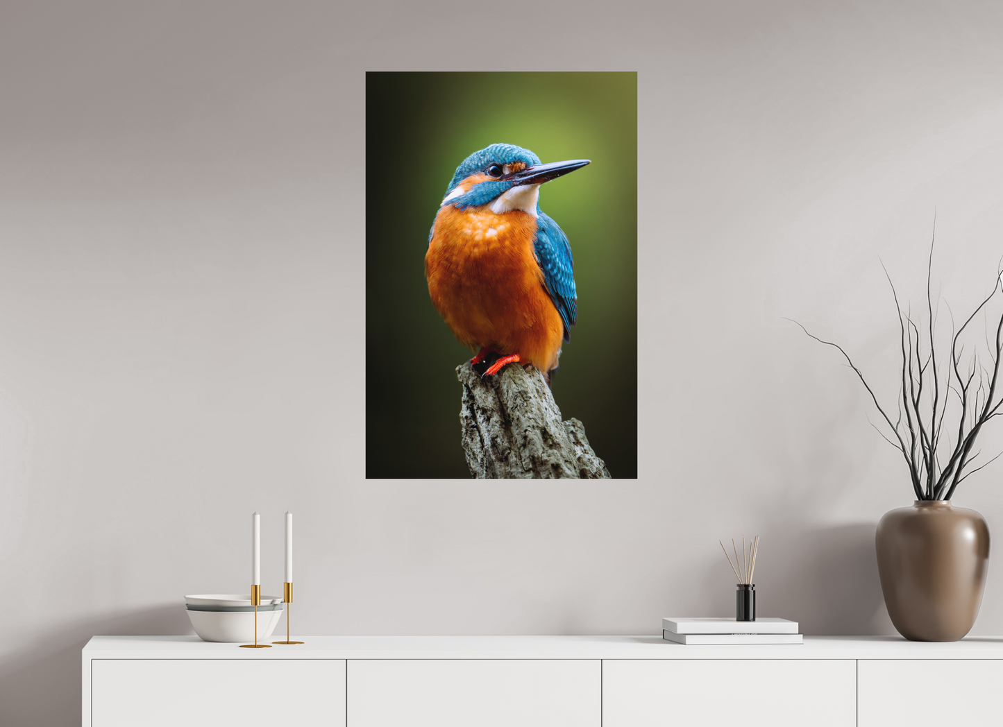 60 x 90 cm, Forex Flèche Azurée