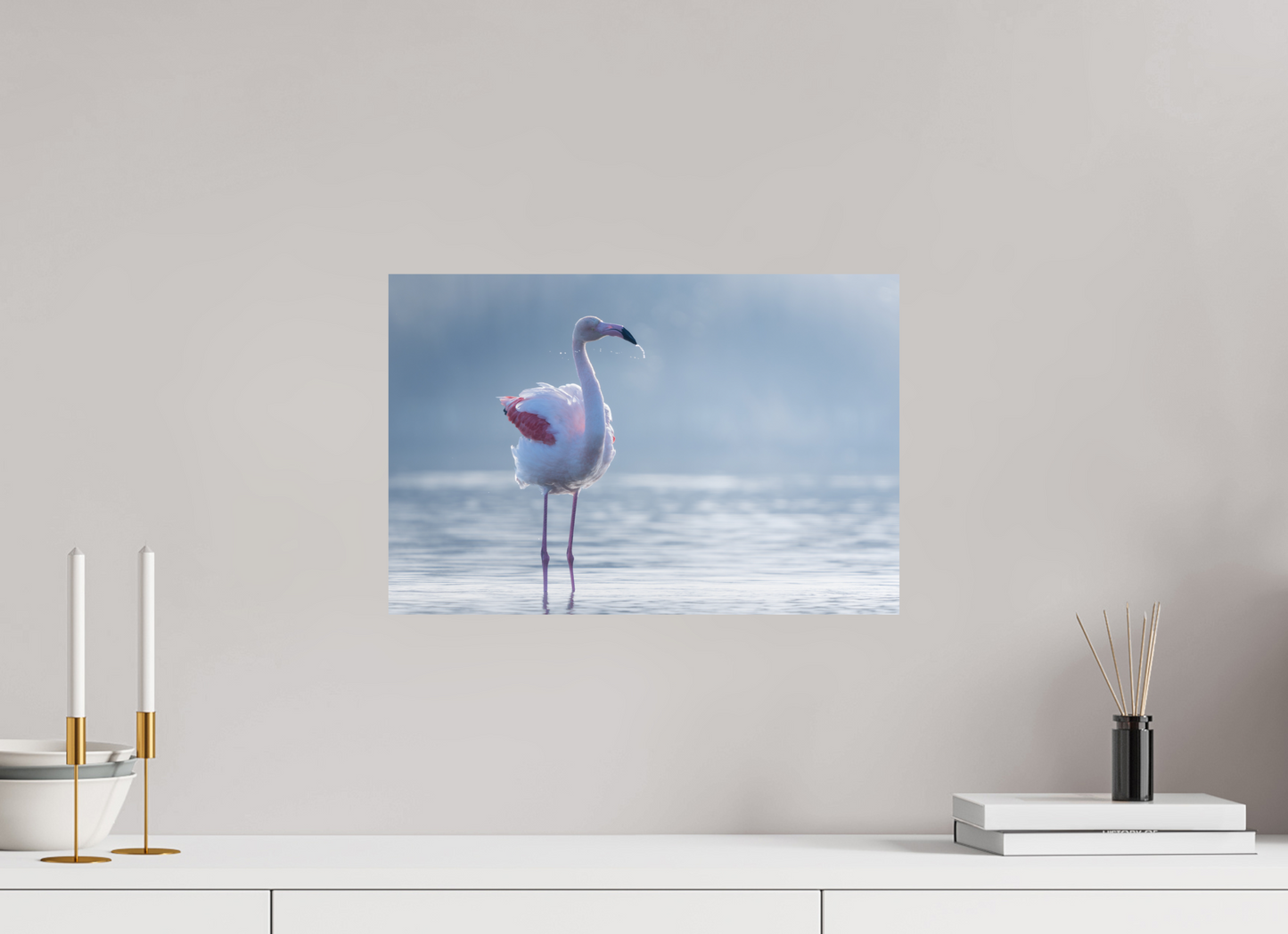 45 x 30 cm, Forex Brume Rose