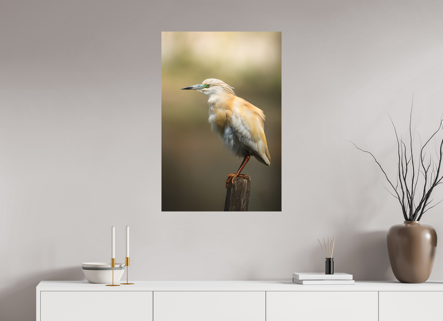 60 x 90 cm, Forex Éclat d’Ocre