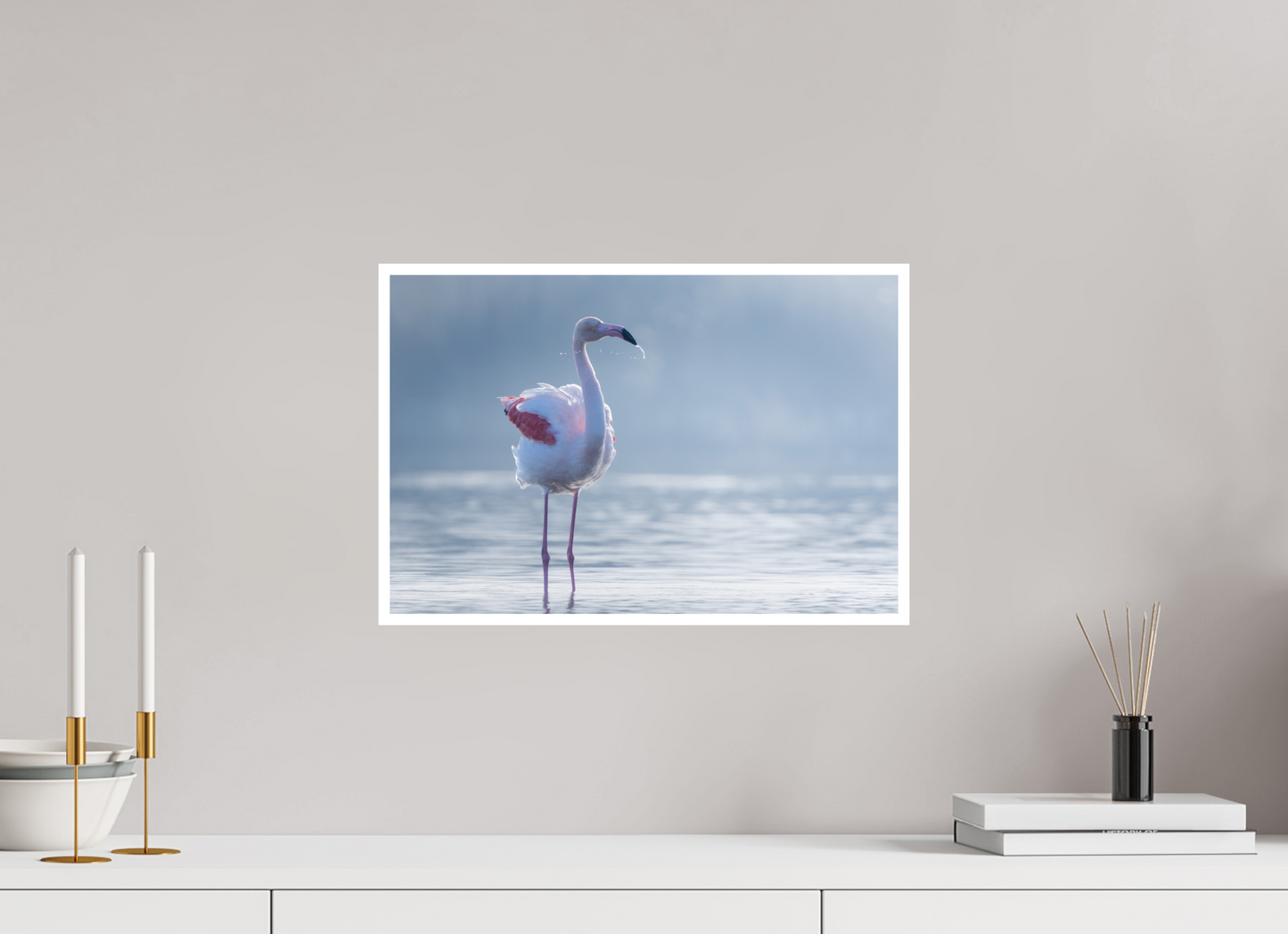 45 x 30 cm, Fine Art Brume Rose