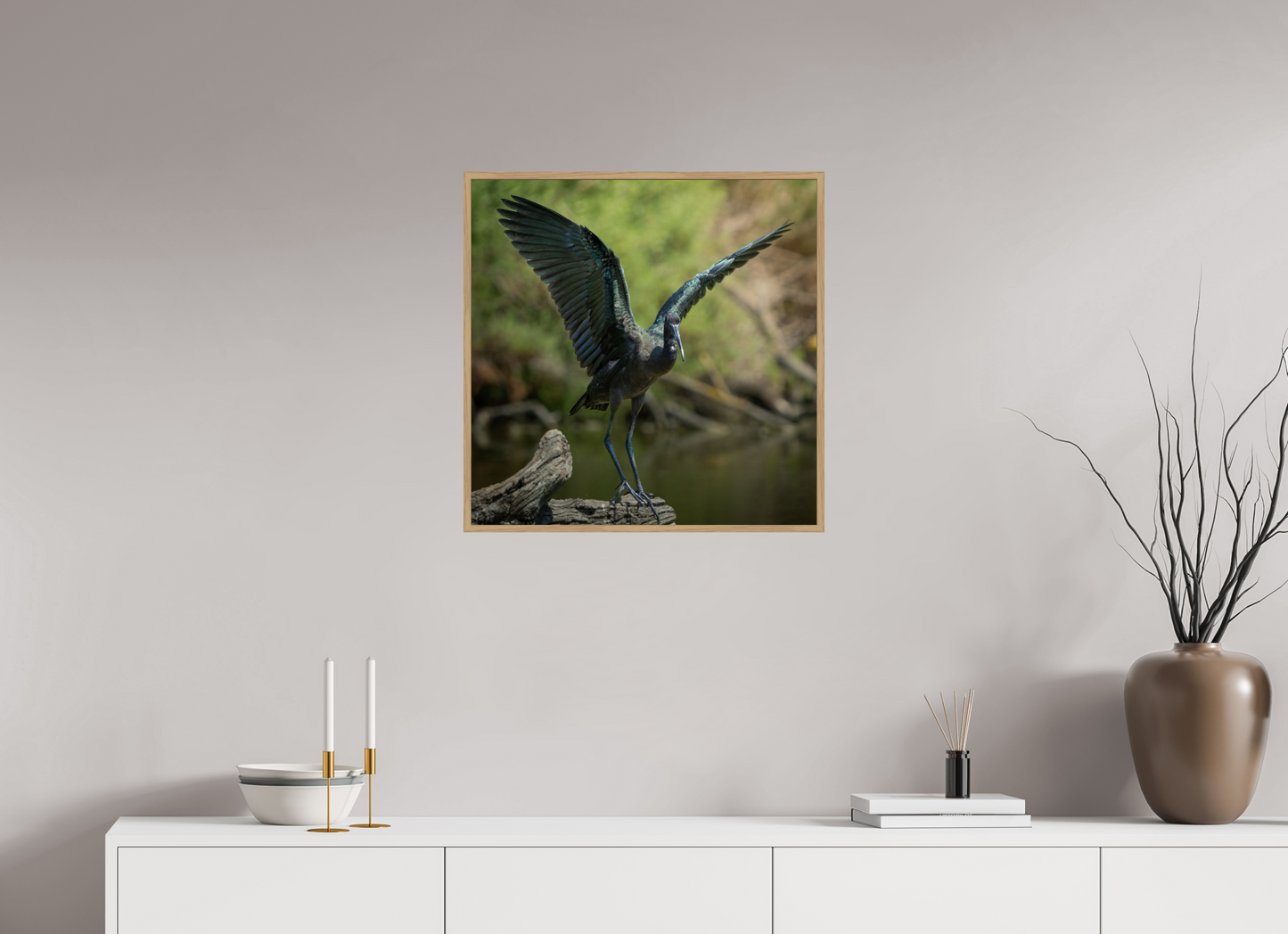 Ibis Falcinelle | cuivre absolu