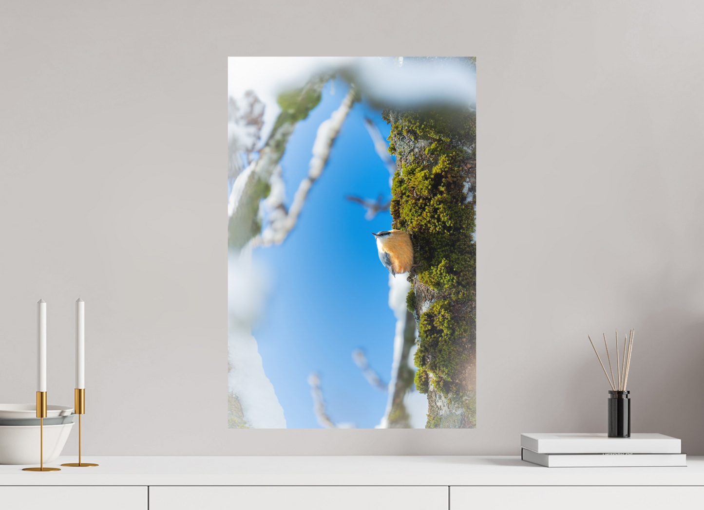 40 x 60 cm, Forex Grand Hiver