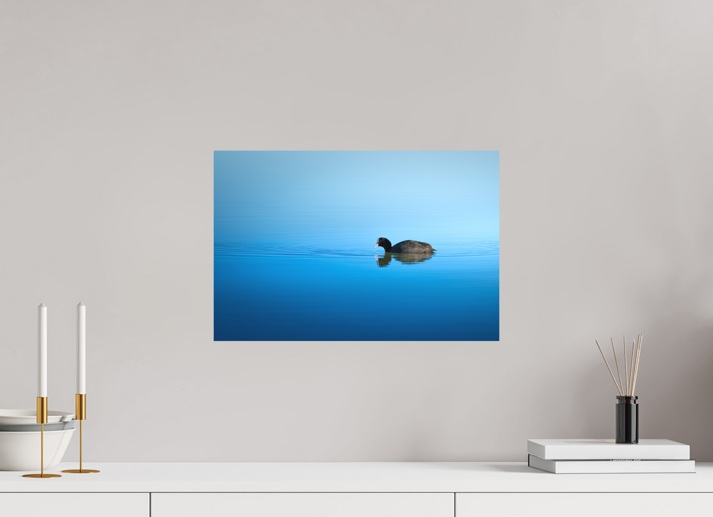 45 x 30 cm, Alu Dibond Mirroir Liquide