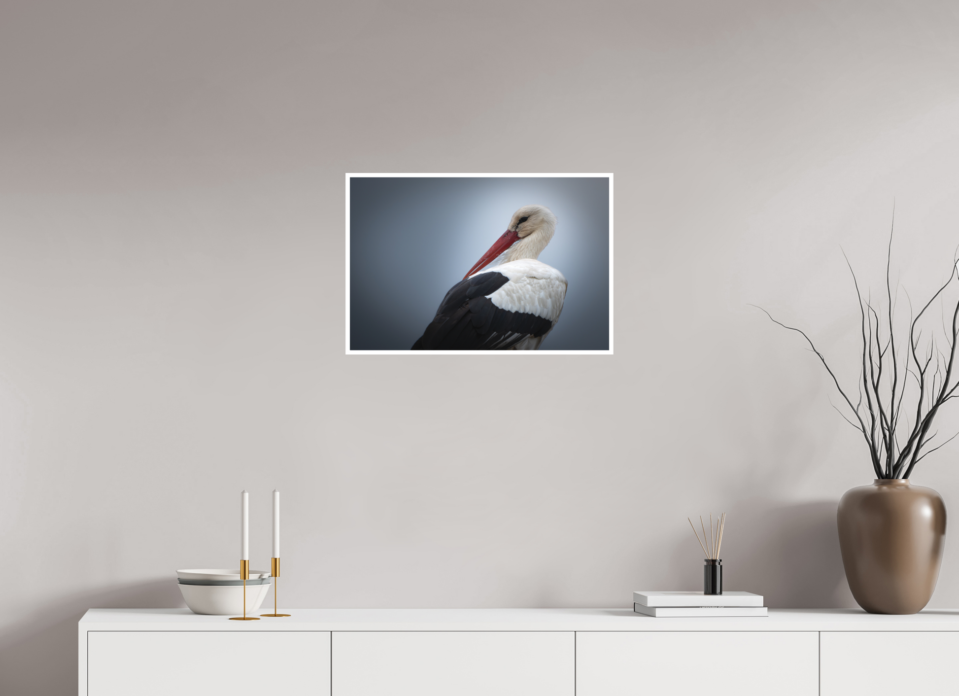 60 x 40 cm, Fine Art Élégance Boréale