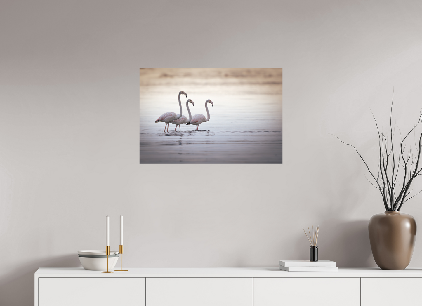 Flamant Rose | le trio juvénile