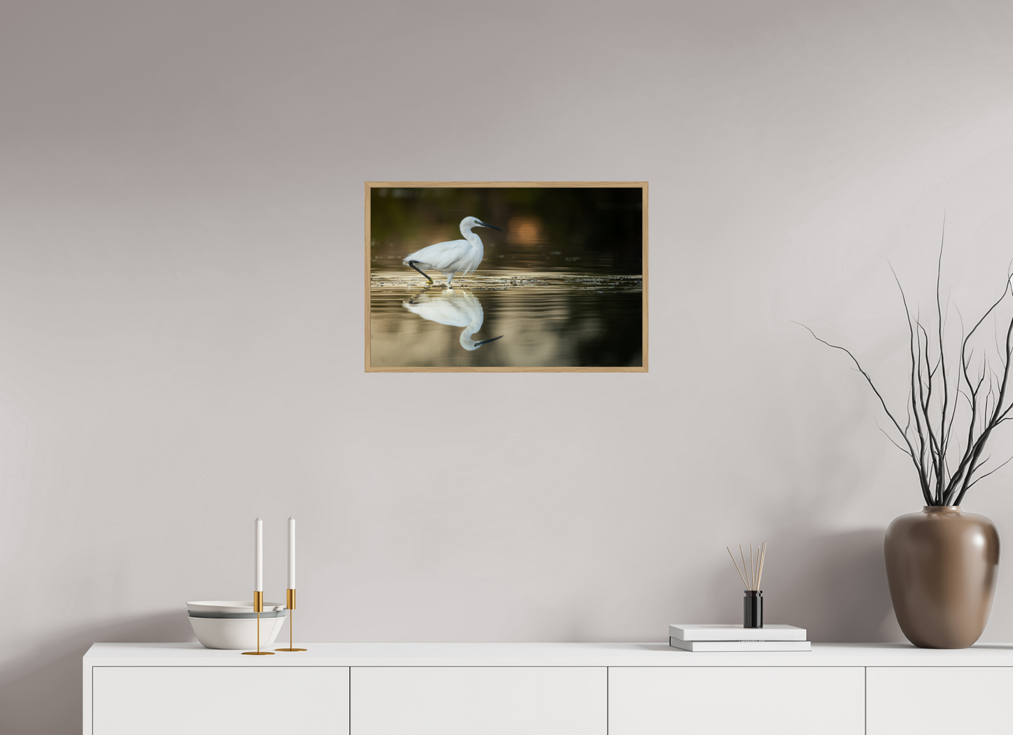 Aigrette Garzette | un reflet parfait