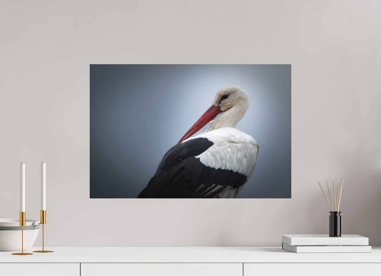 60 x 40 cm, Forex Élégance Boréale