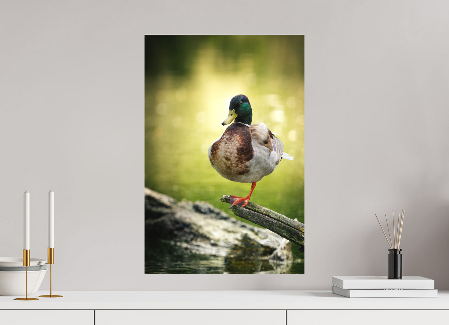 40 x 60 cm, Alu Dibond Vert Absolu