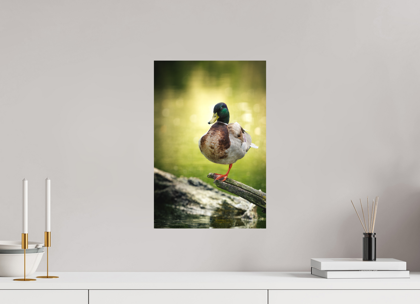 30 x 45 cm, Alu Dibond Vert Absolu