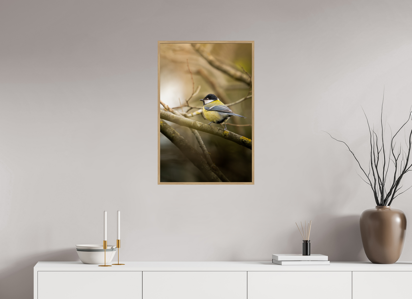 Mésange Charbonnière | le prince de l'automne