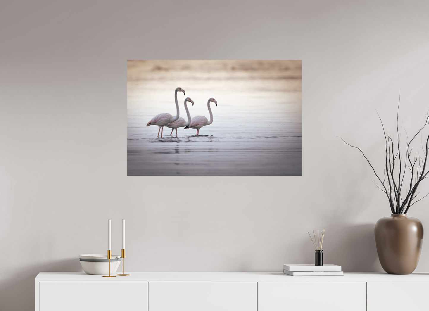 Flamant Rose | le trio juvénile