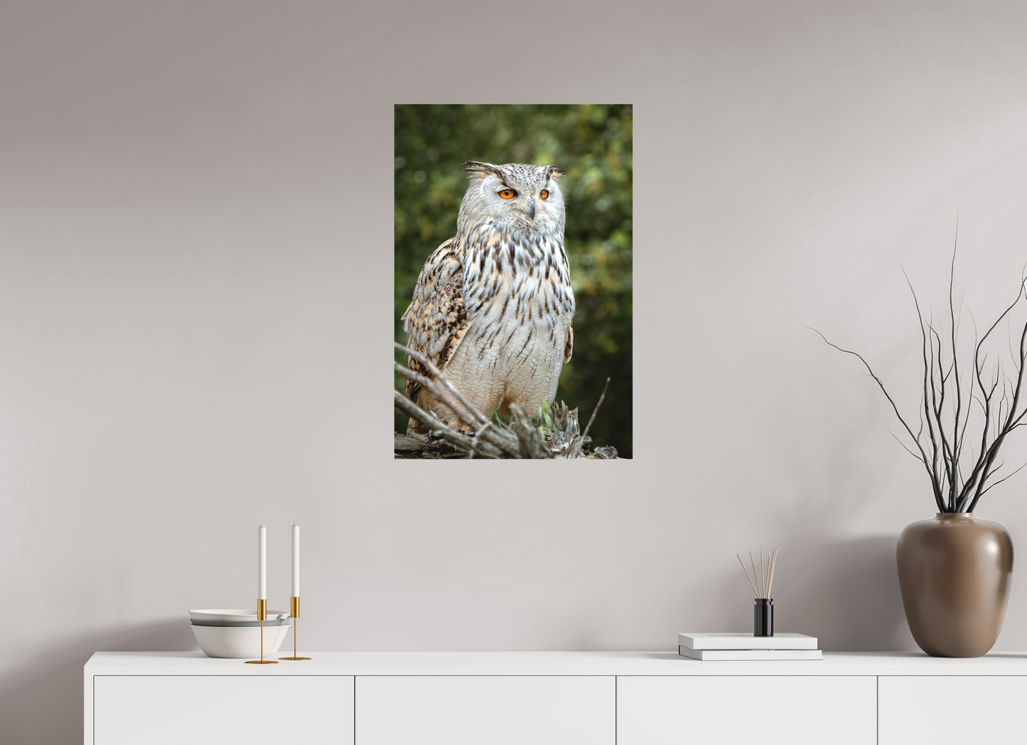 Hibou Grand-duc de Sibérie | belaïa ten’
