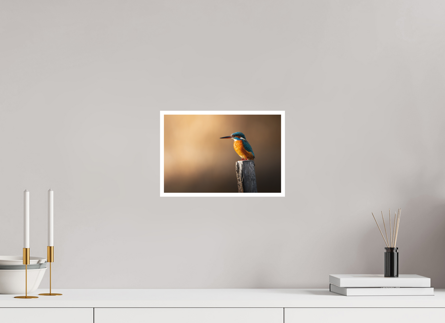 30 x 20 cm, Fine Art Or et Azur