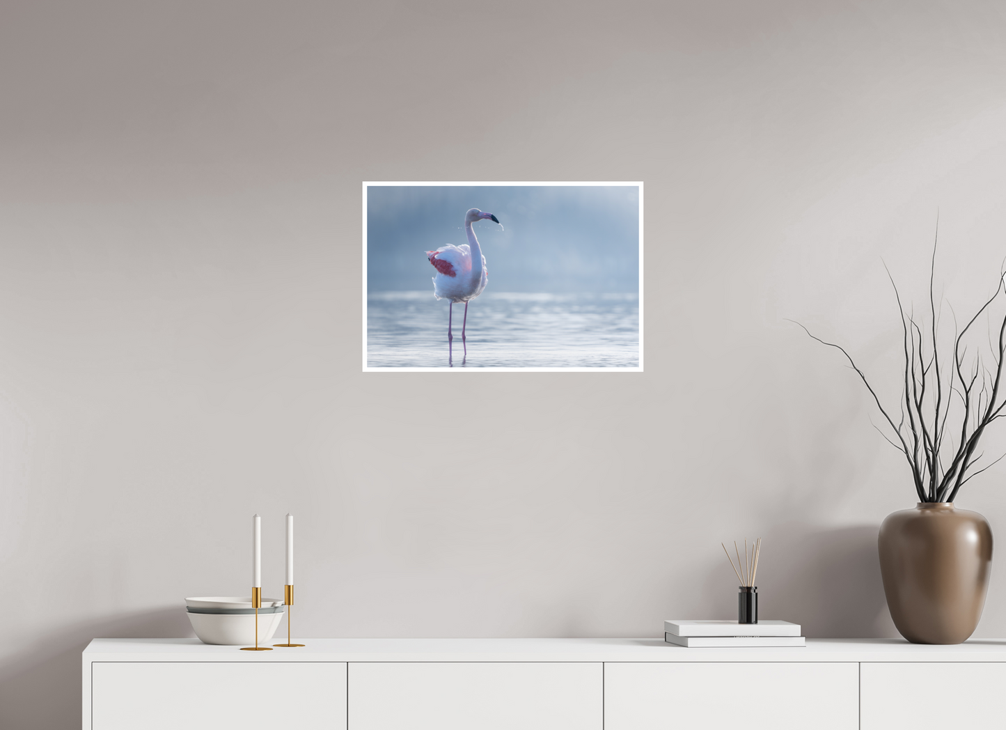 60 x 40 cm, Fine Art Brume Rose