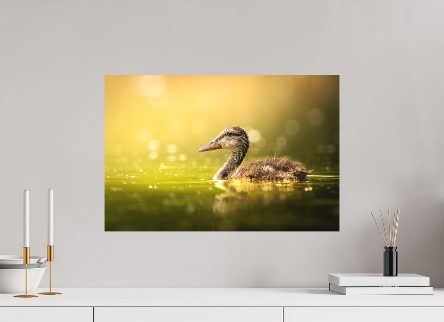 60 x 40 cm, Forex Enfance Dorée