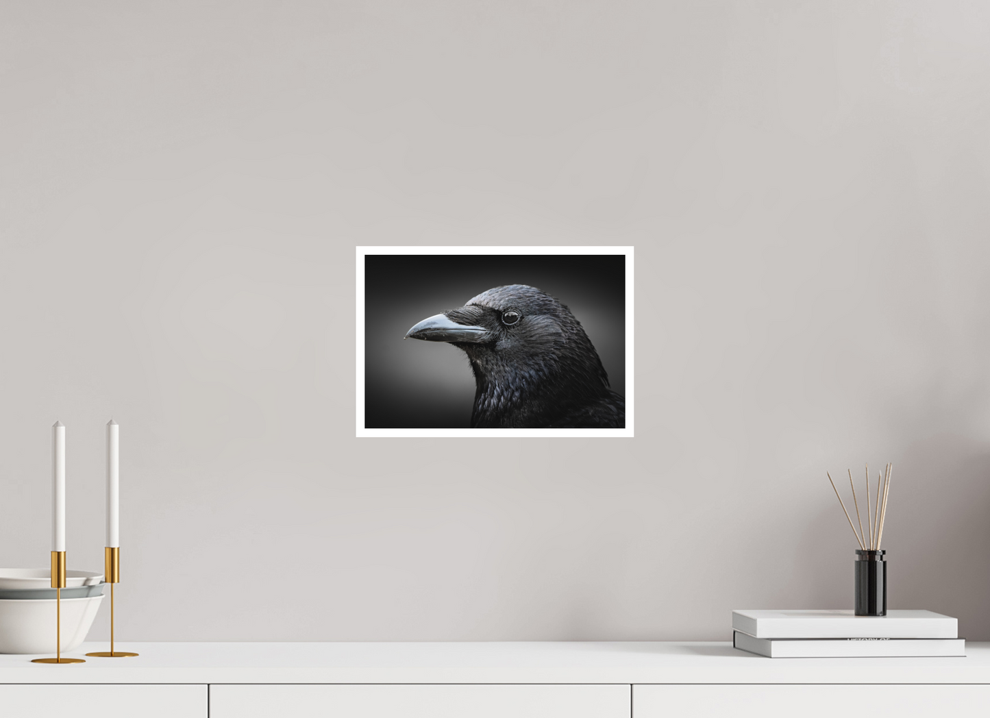 30 x 20 cm, Fine Art Augure Noir