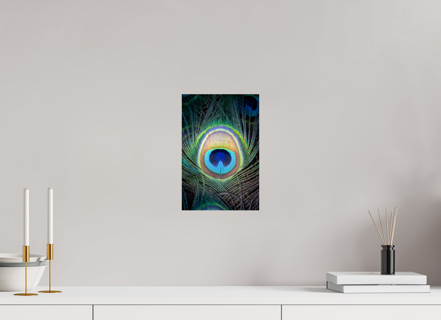 Paon Bleu | l'oeil de l'iridescence