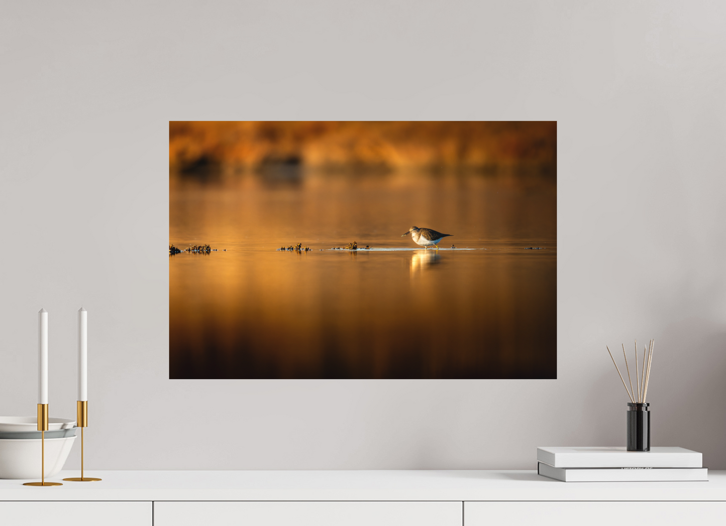 60 x 40 cm, Alu Dibond Bord du Silence