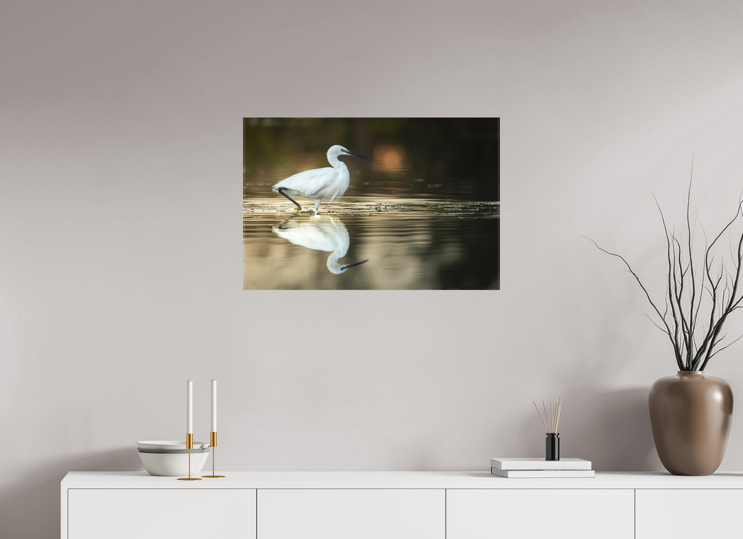 Aigrette Garzette | un reflet parfait