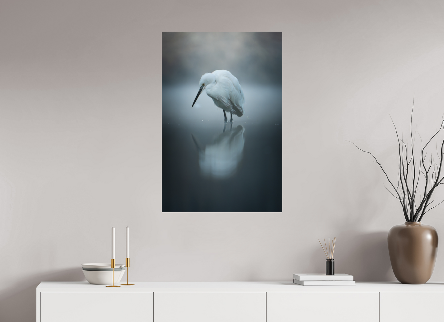 60 x 90 cm, Forex Reflet Fantôme