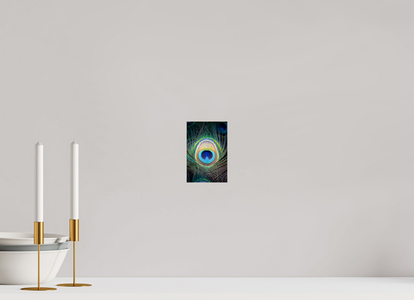 Paon Bleu | l'oeil de l'iridescence