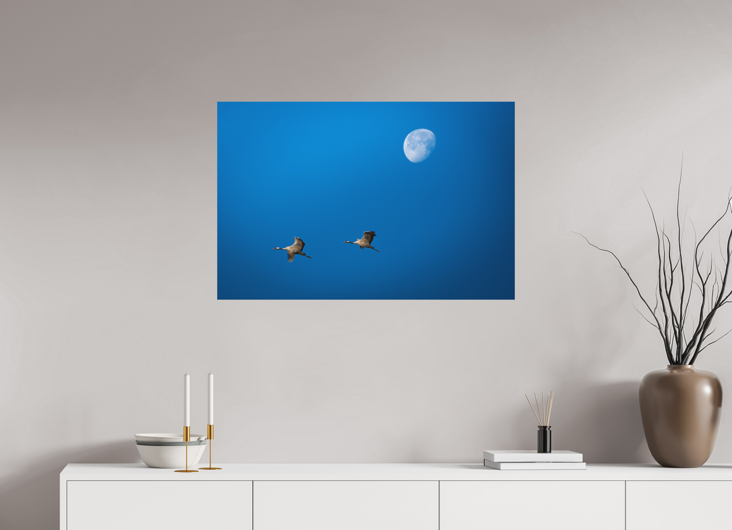 90 x 60 cm, Forex Tsuki-Watari