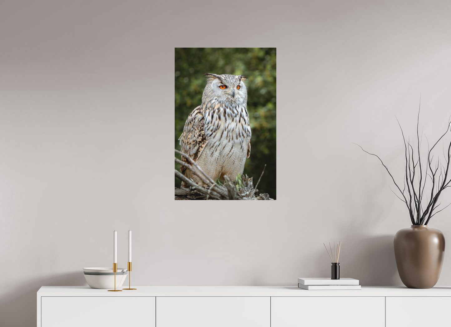 Hibou Grand-duc de Sibérie | belaïa ten’