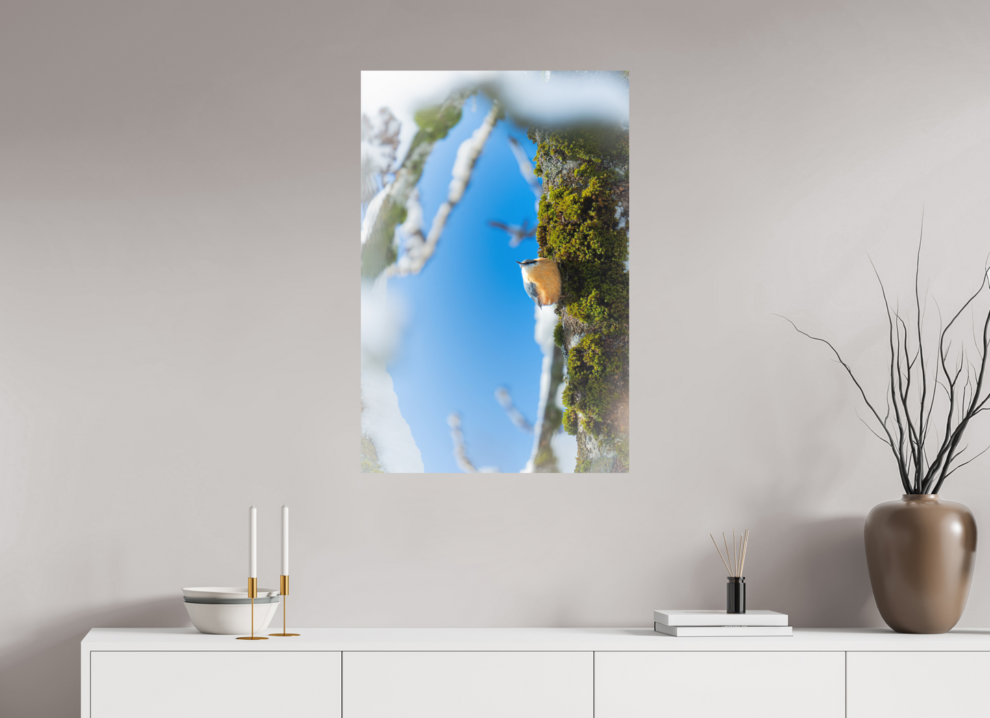 60 x 90 cm, Forex Grand Hiver